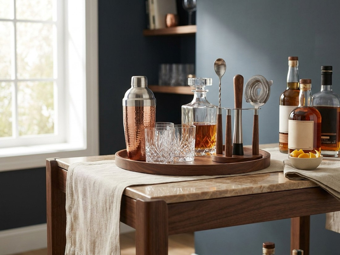 The home bar cart